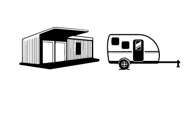 Logo Tiny House Caravan Final Weiss