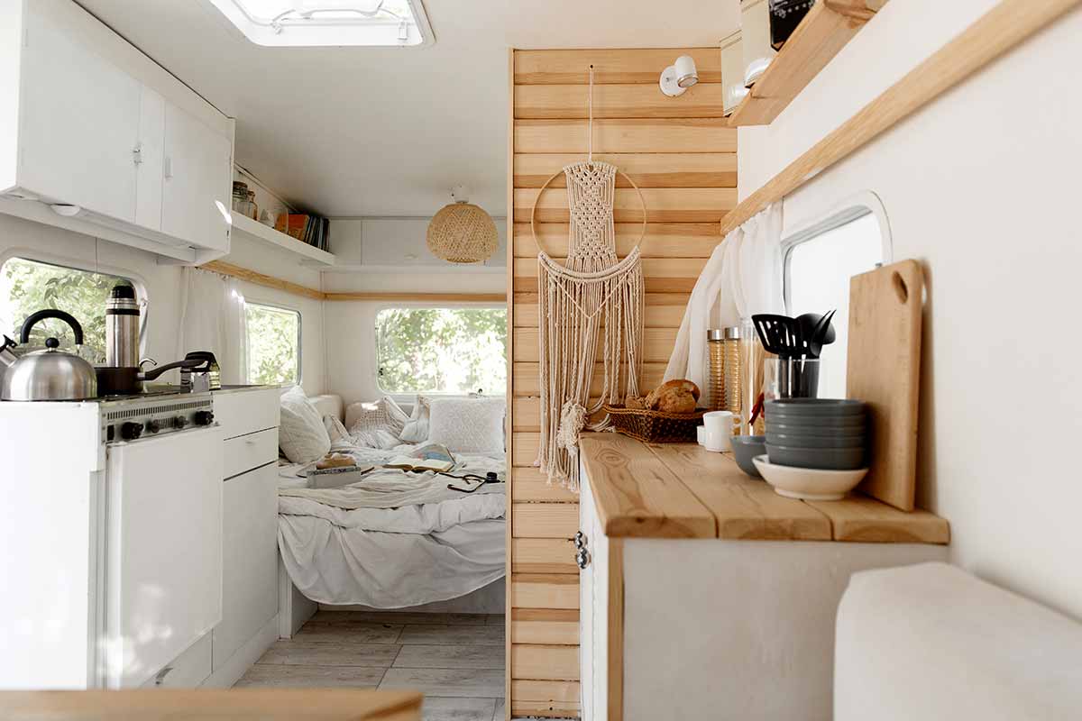 Wohnwagen Caravan Innen